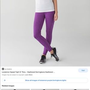 Lululemon Speed Tight IV